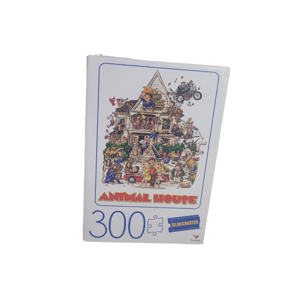 Animal House 300 Pc Jigsaw Puzzle 2019  Blockbuster - Cardinal 18" × 24" - New
